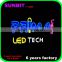 3528 neon flexible led sign IP68 with CE ROHS flexible led scrolling sign