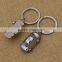 Custom laser engraved metal car shaped keychain car keychain