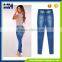 Large Size Waist Slim Stretch Feet Jeans Trousers