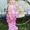 hot sale summer fashion ruffle 2pcs beautiful baby clothes for wholesale