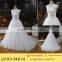 Real Sample Scoop Neck Sleeveless Appliqued Lace Beaded Sash Wedding Dresses 2015
