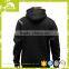 high quality custom black mens sleeveless hoody