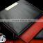 Pu/genuine leather A4 portfolio case meeting folder with customer design