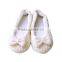 Soft and comfort lady white ballet dance shoe