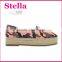 hemp rope women thick heel job shoe