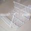 5 Tiers Rolling Wire Basket Storage Display Rack for Supermarket