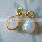 Fashion Silver Moonstone Gemstone Connector