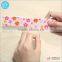 Wholesale bulk thick eva sand paper custom printed colorful mini nail file