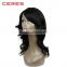 Wholesale natural brown wavy and curly noble synthetic hair wig, European hair style wig