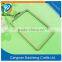 promotional passport or business card sleeves with metal material to protect name card and decorate it for company in rectangle