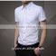 latest formal pictures office slim dress shirt short sleeve business shirts for men