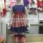 2016 Wholesale China baby outfit American Flag 4th July girls children clothes set giggle moon remake boutique outfits