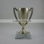 metal brass world globe large world Cup Award Trophy with logo engraving