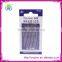different kinds of wholesale hand sewing needle in paper card