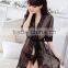 Black sexy lingerie lady sexy underwear /bathrobe pajamas -HNU197