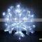 2d led christmas snowflake motif light