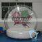Customize Clear Inflatable Human Snow Ball Snow Globes Snowing Globes for Promotion