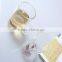 300ml high quality borosilicate double wall heat resistant clear drinking glass tea cup with strainer and handle