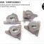 Threading external threaded insert