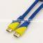 HL1004 1.5m HDMI audio video cable 1080P PC line HDMI cables line version 1.4