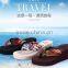 663 LOULUEN Wholesale Women EVA Platform Wedge Heel Flip Flops