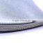Kind Workmanship Genuine Leather Silver Makeup Bag Metal Zipper Closure