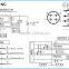 U type slot photoelectric label sensor FC-2100 with 2mm width of groove