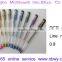 36pcs colorful glitter gel pen set for drawing mutiple colors gel ink pen for children and adult