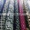 New design flocked PU synthetic leather for ladies handbags use