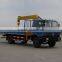 dongfeng 5 ton crane tipper truck , 5 ton tipper crane truck