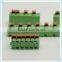 Control Monitor Quick Connector Spring Terminal Block Feed Through Terminal Block 5.08MM 7.62MM