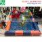 Green plastic bubble ball pool inflatable swimming pool for amusement