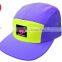 dye sublimation wholesale custom 5 panel cap/hat
