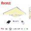 Factory direct sale remote control color panel light with wall controller