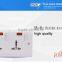 Factory price Double 10A 3 Pin Wall socket