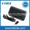 new product echargeable mini bluetooth keyboard with powerbank for samsung