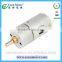 Low Speed Rotating Advertising Equipment Small Electric Gear Motor with Mental Geared Reduction LS015-R140