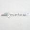 Decoration chrome car logo sport adhesive letters stickers