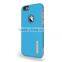 shockproof hybrid TPU+PC case for iphone 6,for iphone 6 dual layer 2in 1 case