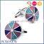 Highest Quality Hot Sale Colorful Enamel Mes Cufflinks