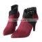 Women Half Boots High Quality Shoes Newest Designs 2016 PM3958