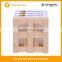 UPS Wood free paper sticky note cube with wooden pallet for promotion
