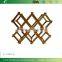 DX002 Nature Bamboo Flexible Wine Rack