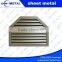 aluminium louver panel cutting stamping punching