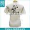 american apparel custom made printing hardcore training gym t-shirt