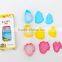 Plastic animal shaped sushi rice mold