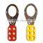 High Quality Nylon Coated 1" & 1-1/2" Six Hole Safety Lockout Hasp