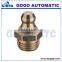 2016 unique style Best sell brass grease fitting sizes m6