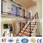 Modern durable wrought iron stair railing panels