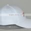 Guangzhou professional custom 100% cotton white hat factory Famous auto brand baseball cap